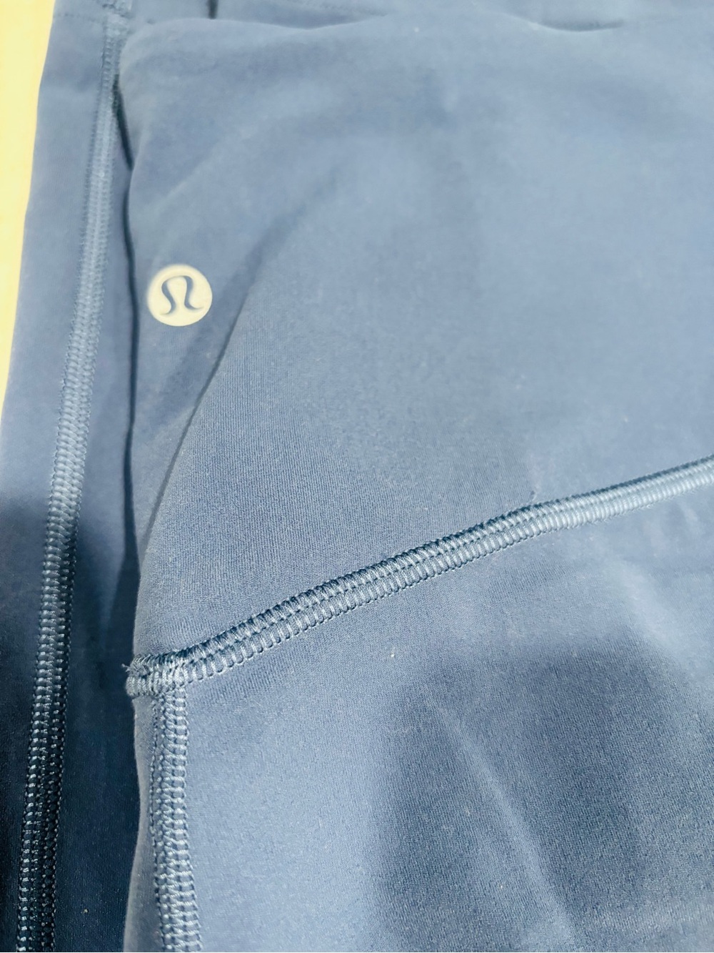 Lululemon Align Palazzo Pant High Rise Blue Twill Size 10 Regular
